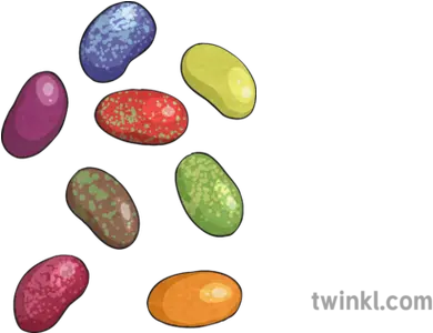  Jellybeans Sweets Illustration Twinkl Opal Png Jelly Beans Png