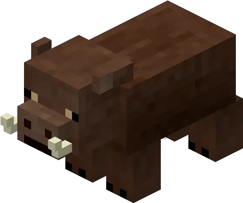  Wild Boar Minecraft Boar Png Minecraft Pig Png