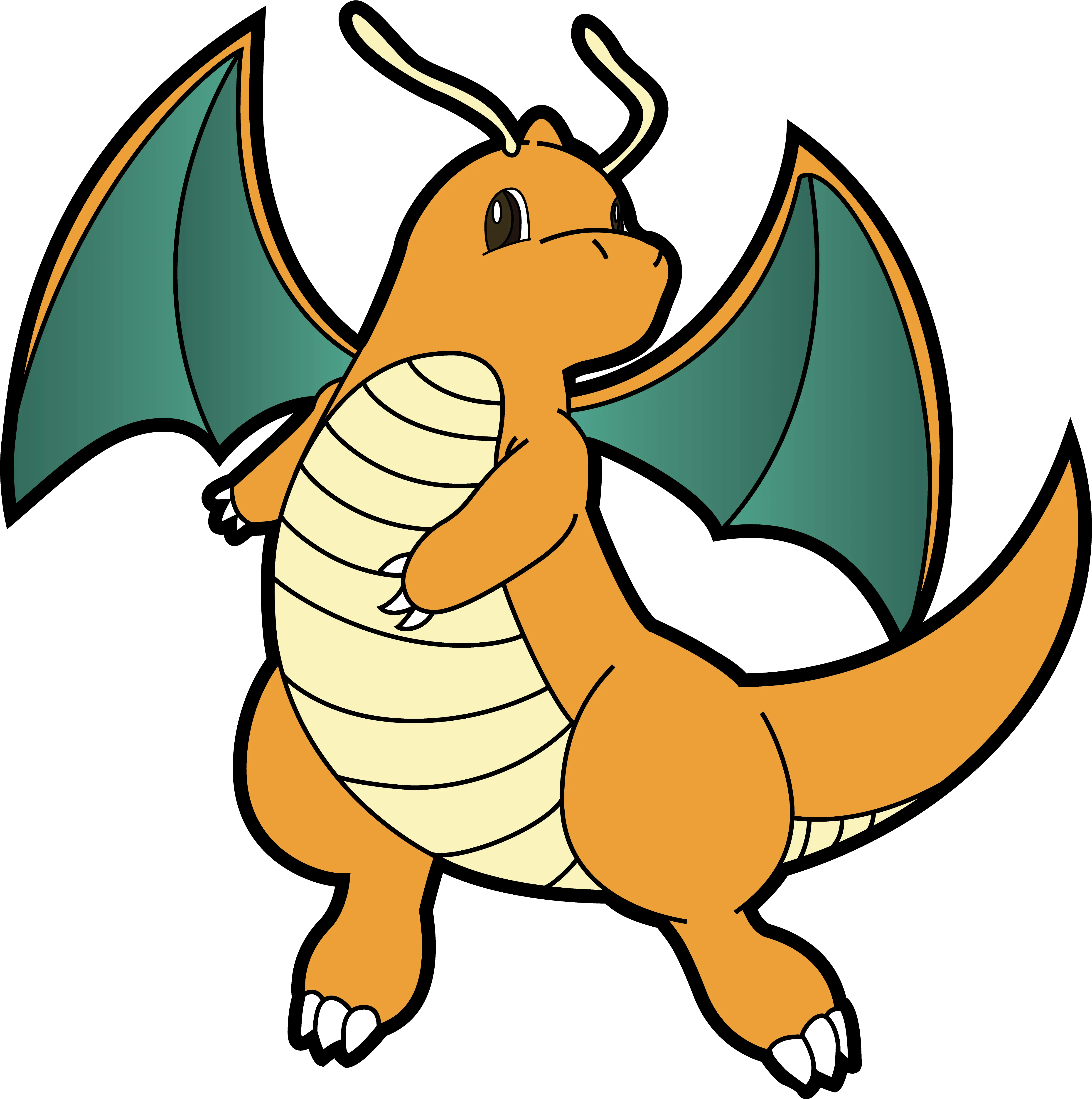  Dragonite Flying Vector By Konylice Pokemon Dragonite Png Dragonite Png