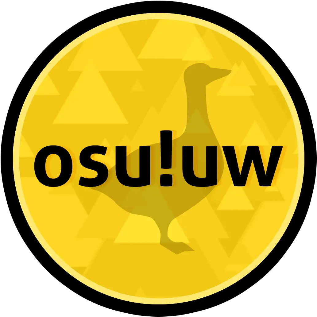  Osuuwaterloo Sukiya Png Osu Logo Transparent