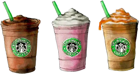  Transparency Starbucks Illustration Wallpaper Starbucks Coffee Drawing Png Starbucks Coffee Transparent