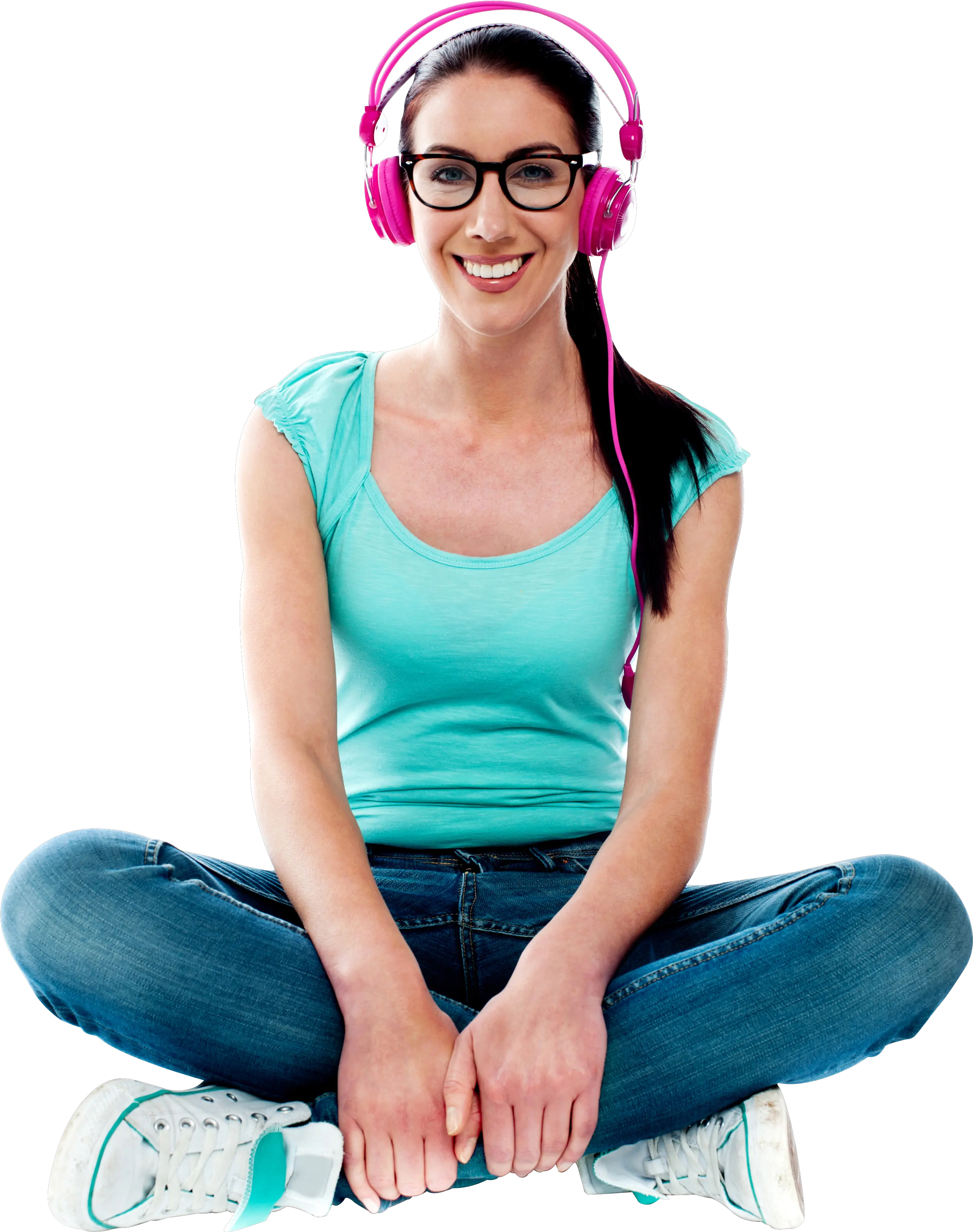  Listening Music Png Image For Free Woman Listening Music Png Listening Png