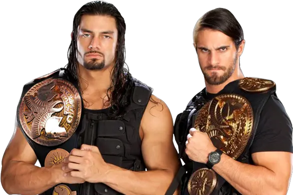  How Many Times Did Roman Reigns Win All Roman Reigns Tag Team Championship Png Seth Rollins Transparent