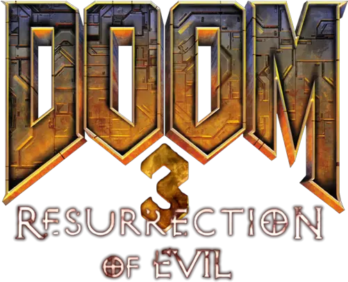  Doom 3 Resurrection Of Evil Steamgriddb Doom 3 Logo Png Doom Logo Png