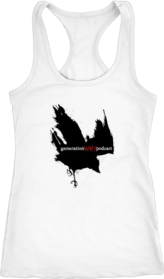  Racerback Tank With Crow Logo Active Tank Png Crow Logo