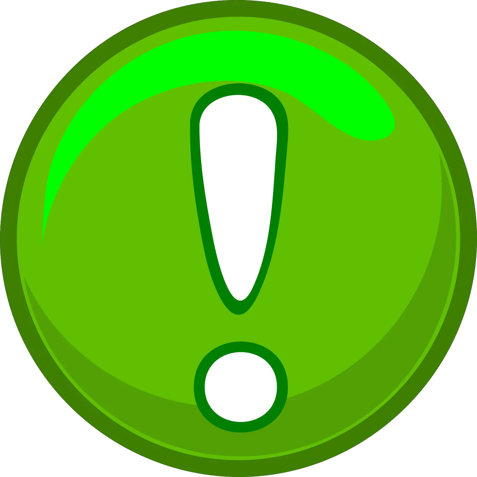  Green Alert Icon Clip Art Png Alert Icon Green Png Alert Png