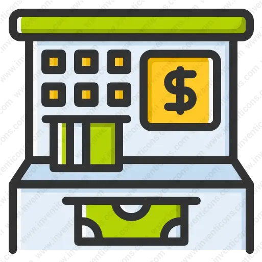  Download Atm Vector Icon Inventicons Company Department Departments Icon Png Atm Icon Png