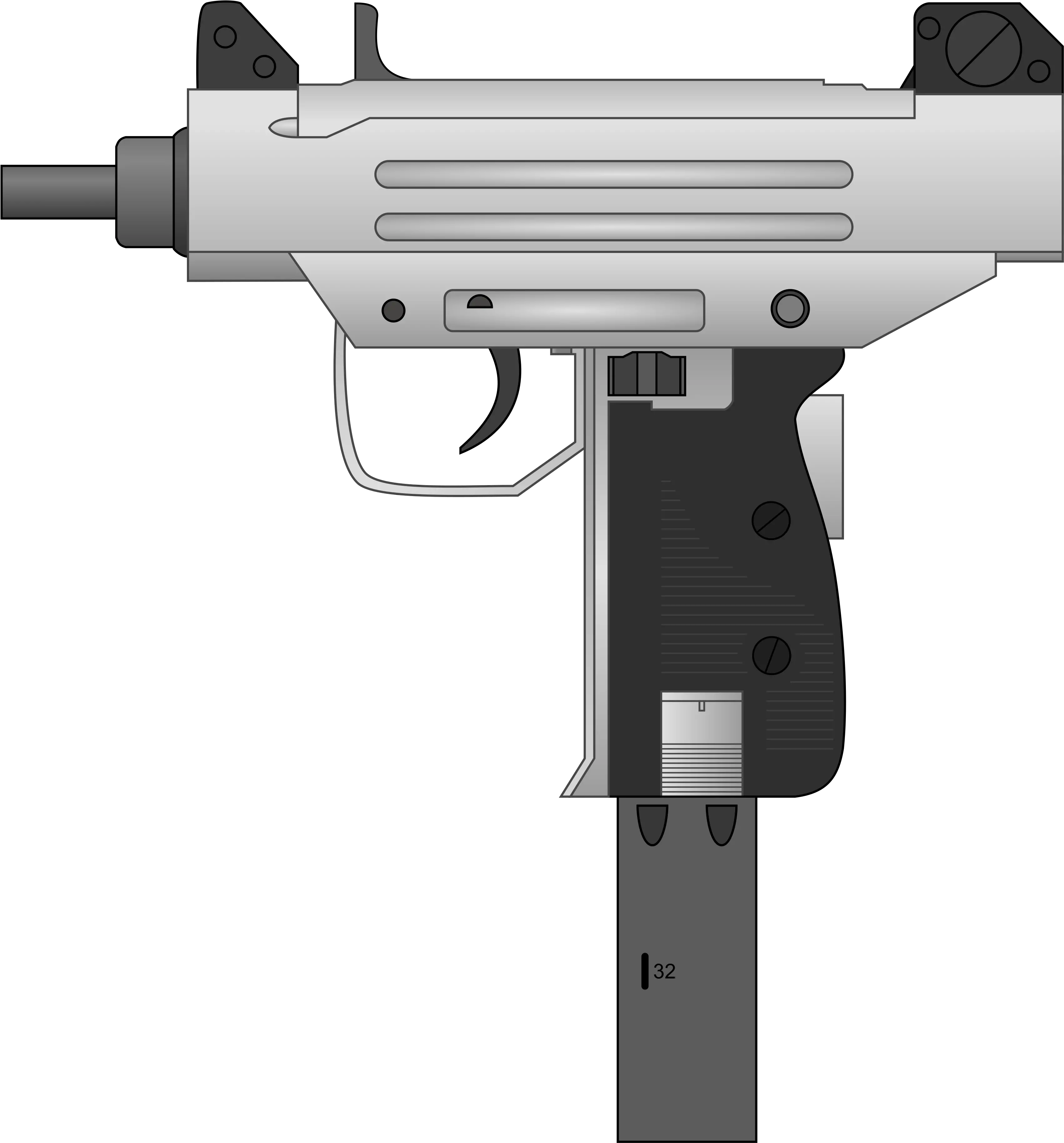  Uzi Transparent Png Clipart Free Uzi Gun Png Uzi Png