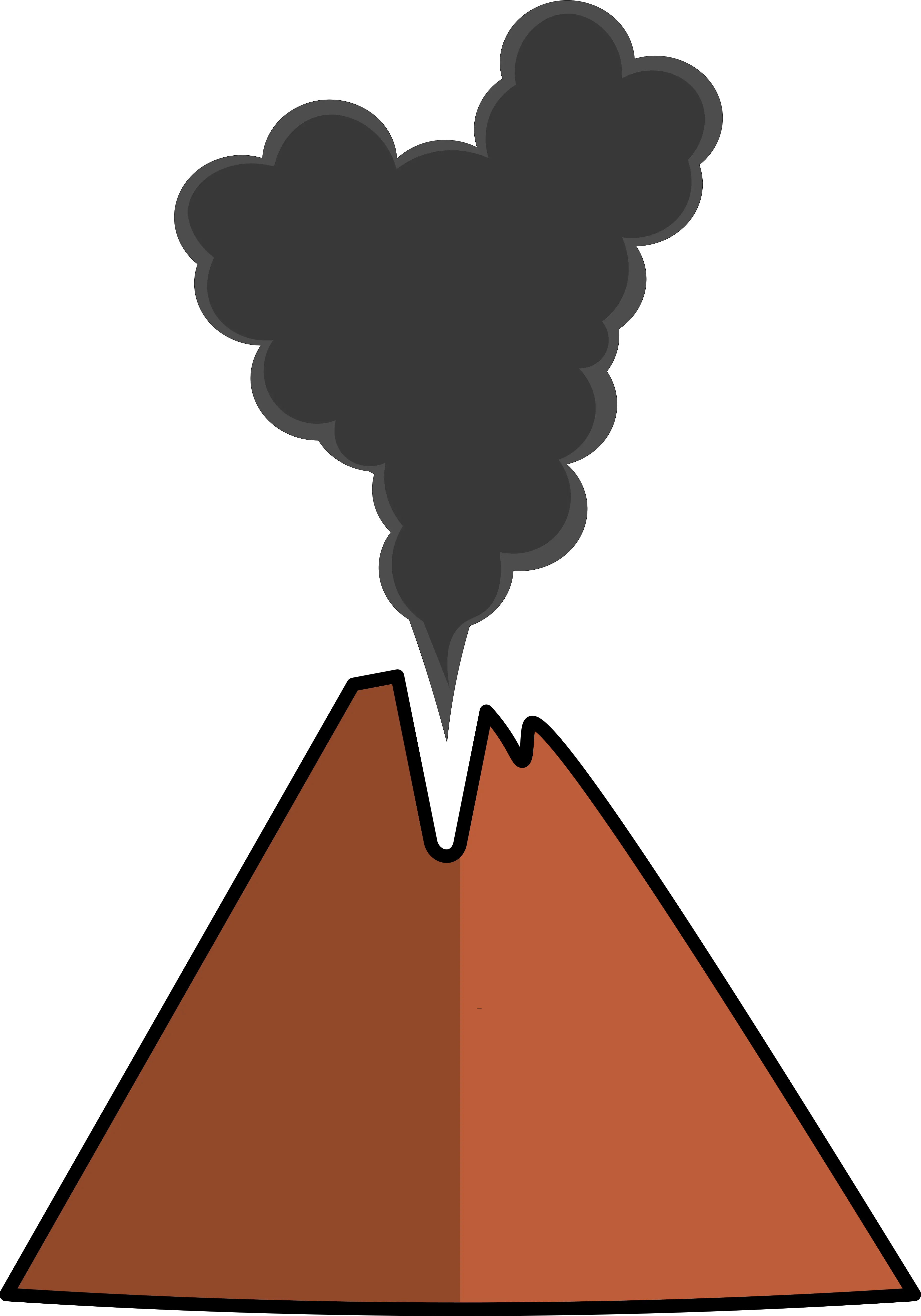  Dribbble Png Volcano