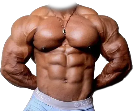  Muscle Man Without Face Png Muscle Man No Face Muscle Man Png