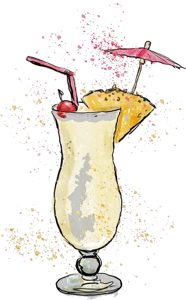  Pina Colada Batida Png Pina Colada Png