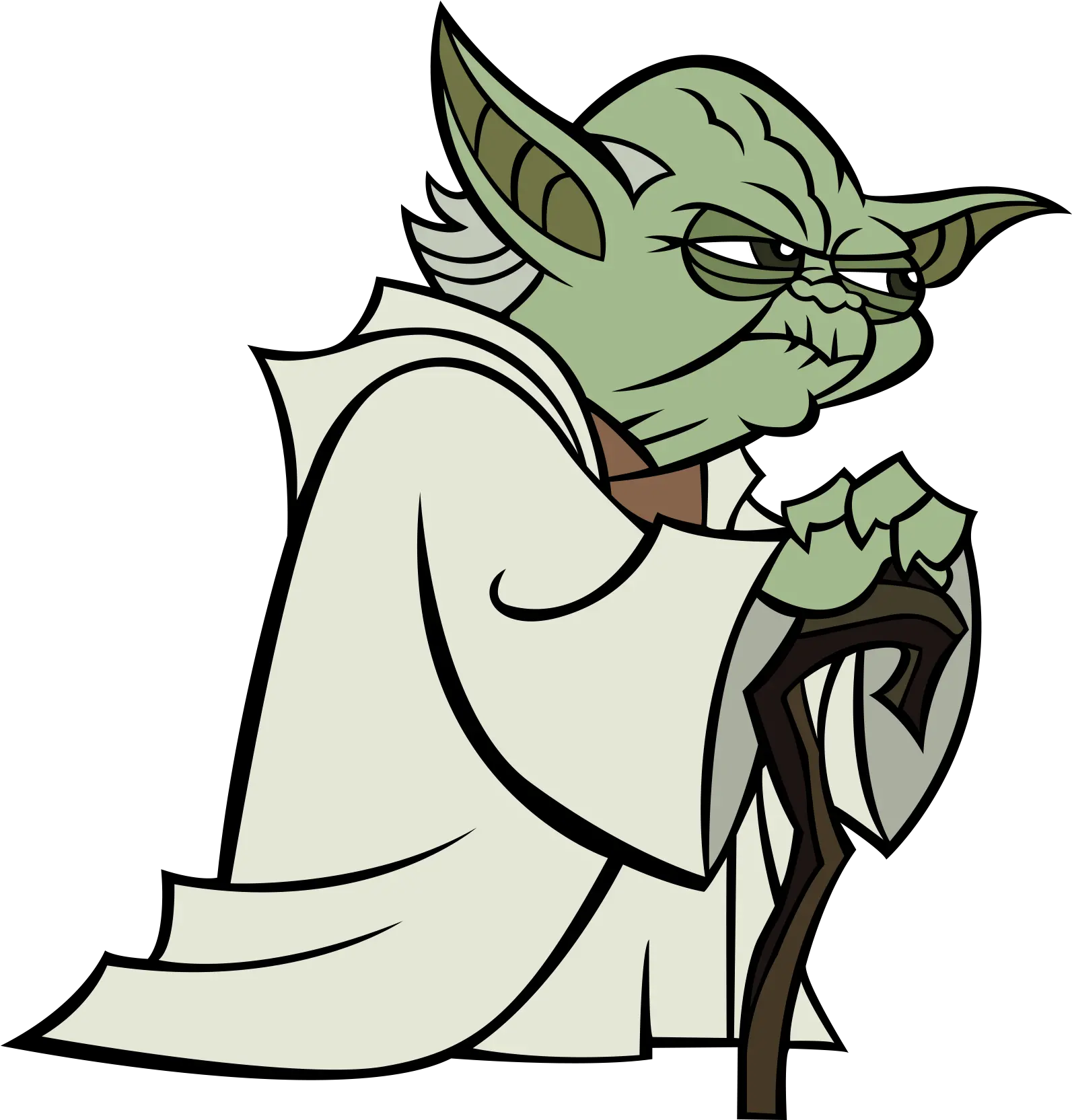  The Clone Wars Yoda Mace Windu Anakin Clone Wars Cartoon Yoda Png Chewbacca Png