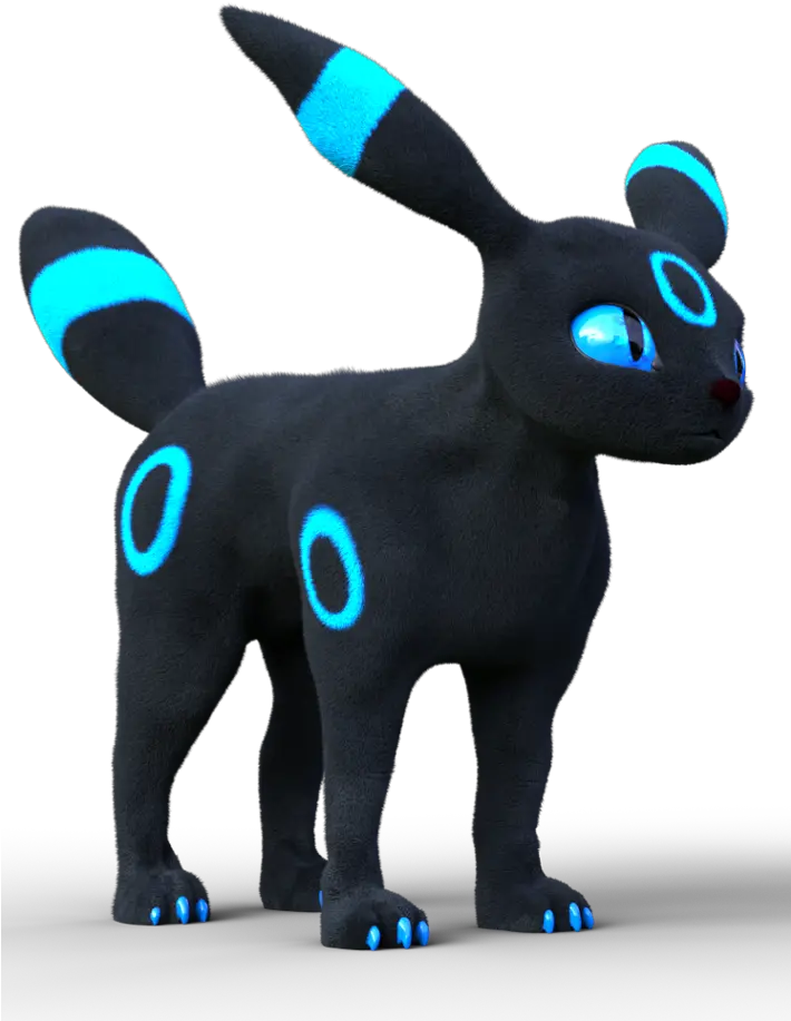  Download Shiny Umbreon Transparent Umbreon 3d Png Umbreon Png