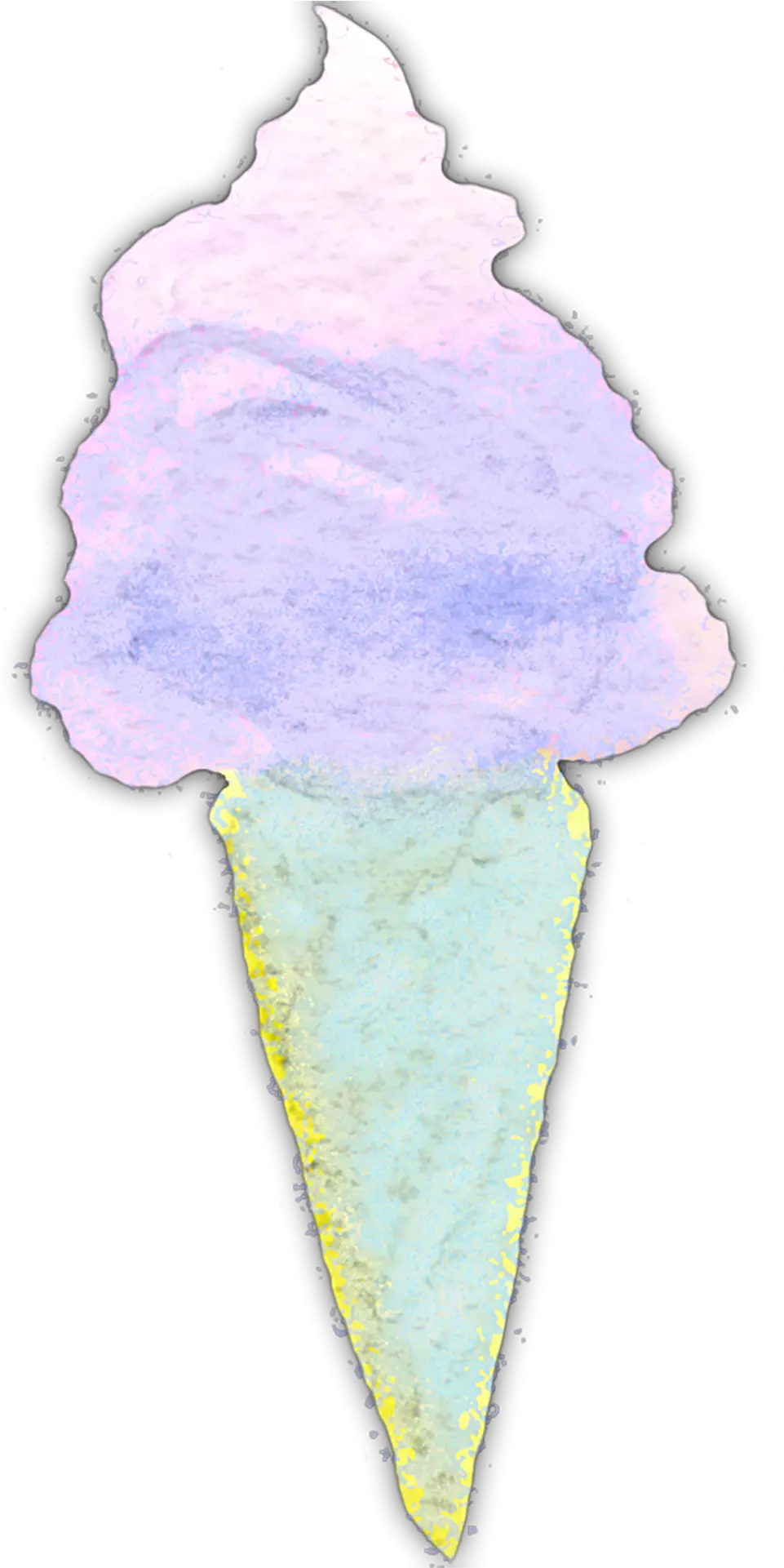  Abstract Ice Cream Cone Png Free Stock Sorbetes Cone Png