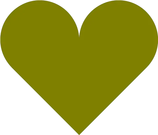  Olive Heart 5 Icon Free Olive Heart Icons Heart Png Green Heart Png