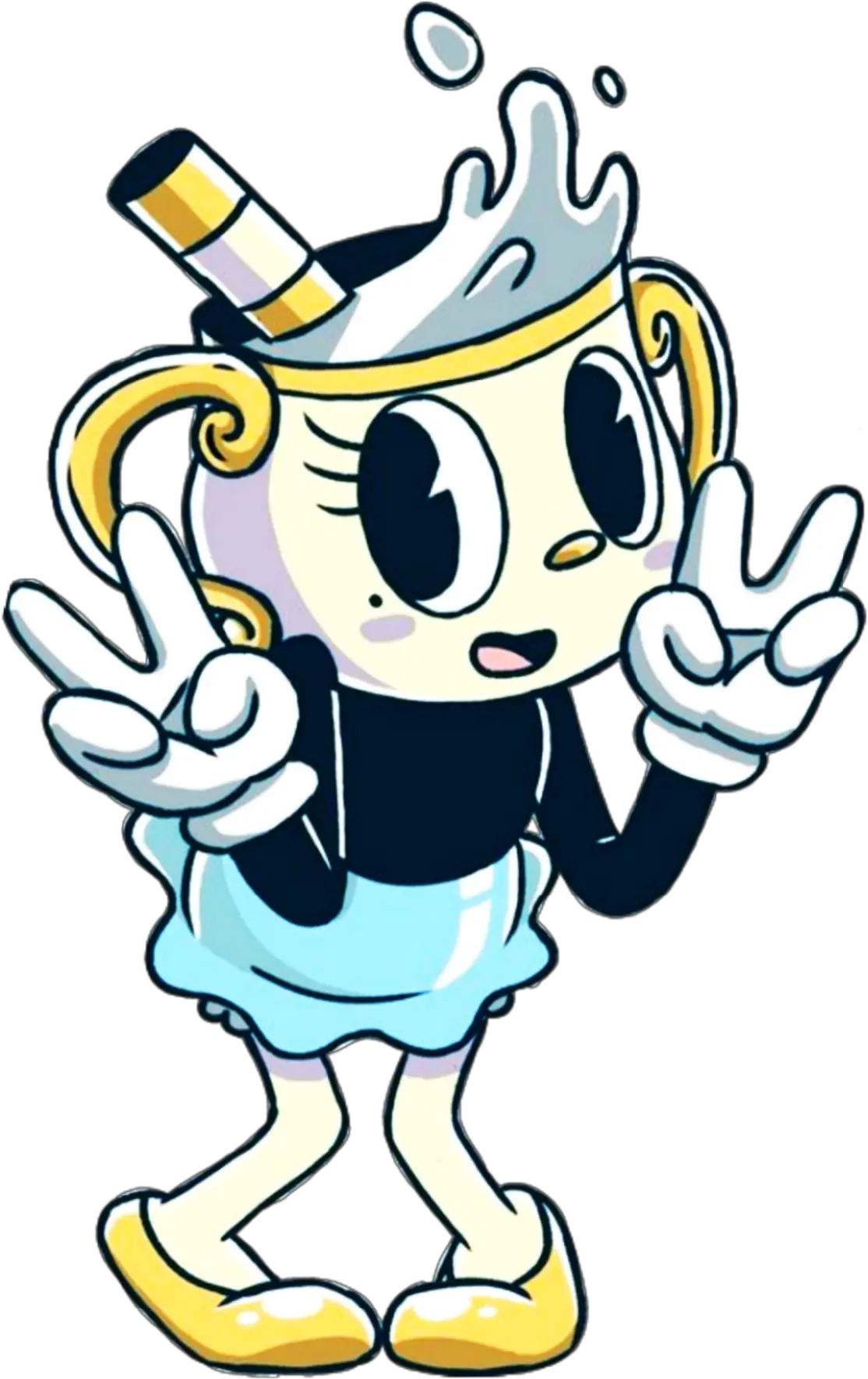  Credit To Cuphead Sticker Fictional Character Png Scp Containment Breach Logo