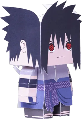  Sasuke Uchiha Cosplay Papercraft Mini Foldable Fortnite Emote Fortnite Naruto Png Purple Anime Icon