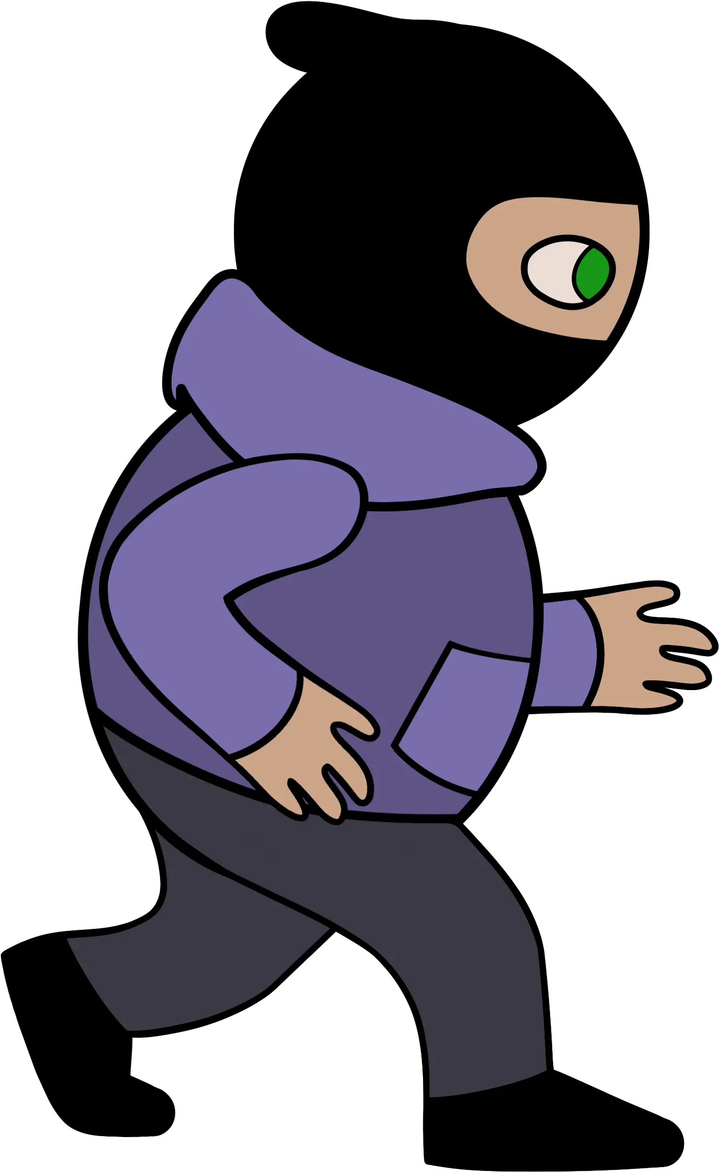  Clip Art Burglary Animated Film Gif Cartoon Walk Gif Png Robber Png