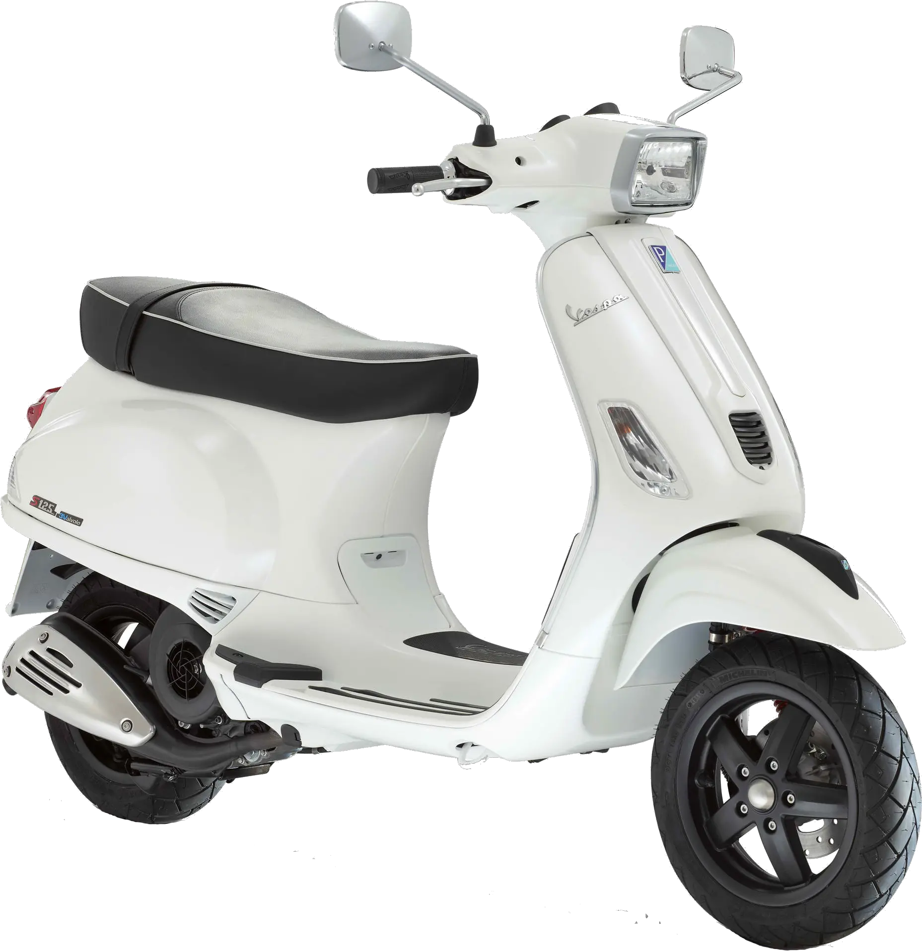  Scooter Png Clipart Vespa S 125 White Scooter Png