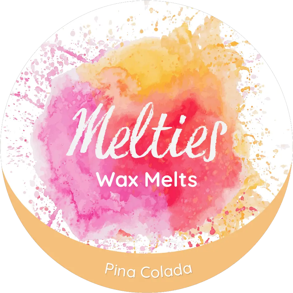  Pina Colada Scented Wax Melt Calligraphy Png Pina Colada Png