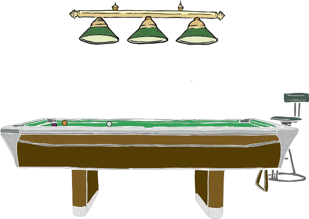  Pool Table Clipart Side View Clip Art Billiard Table Png Pool Table Png