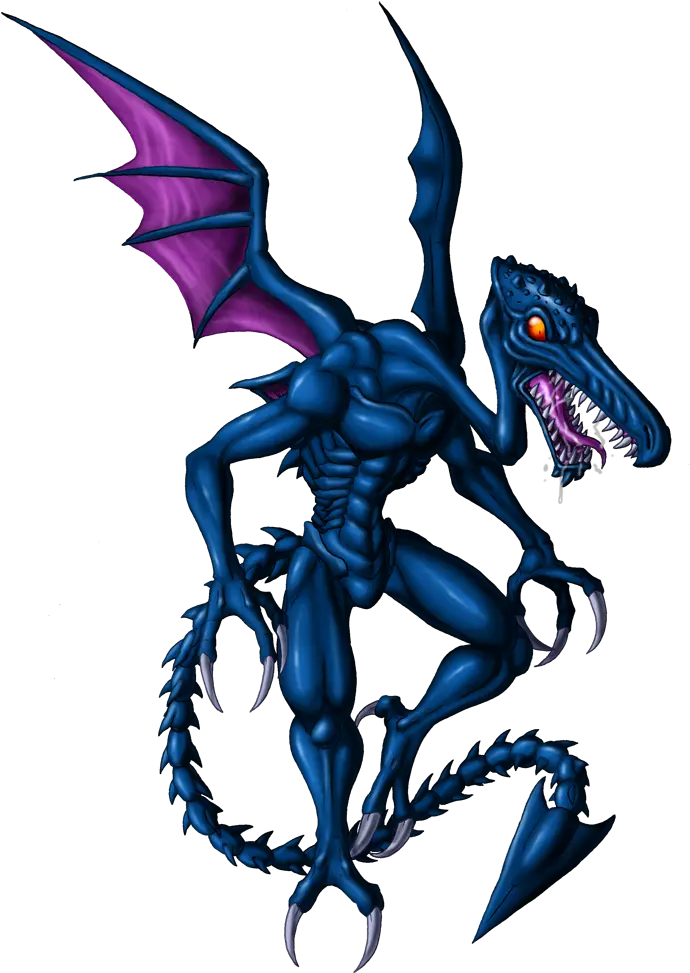  Neo Ridley Transparent Png Image Metroid Fusion Ridley Ridley Png