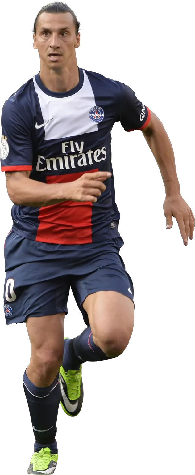  Run Zlatan Ibrahimovic Png Transparent Football Player Run Png