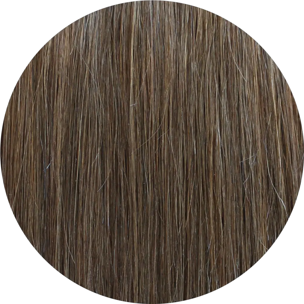  Brown Clip In Bangs Circle Png Bangs Png