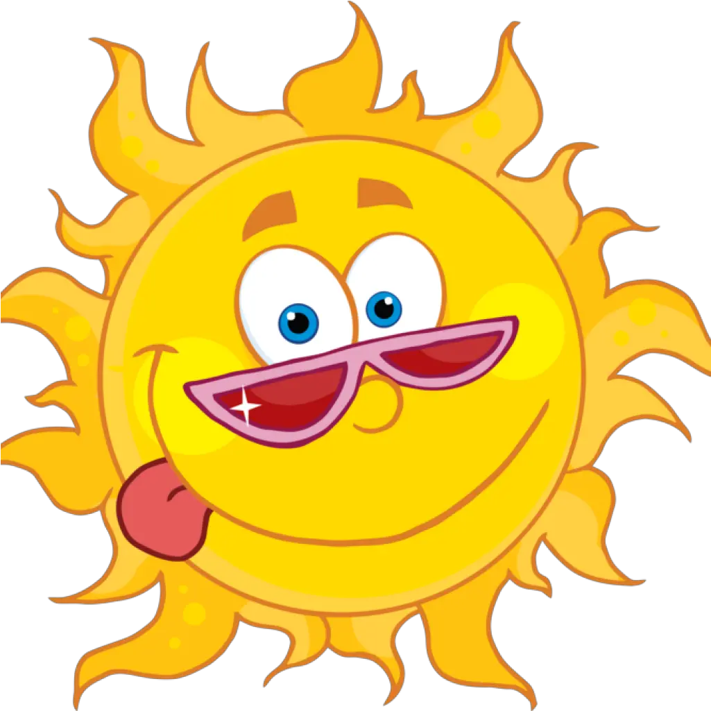  Sun Cartoon Images Pictures Of Sun With Face Clipart Png Smiling Sun Png