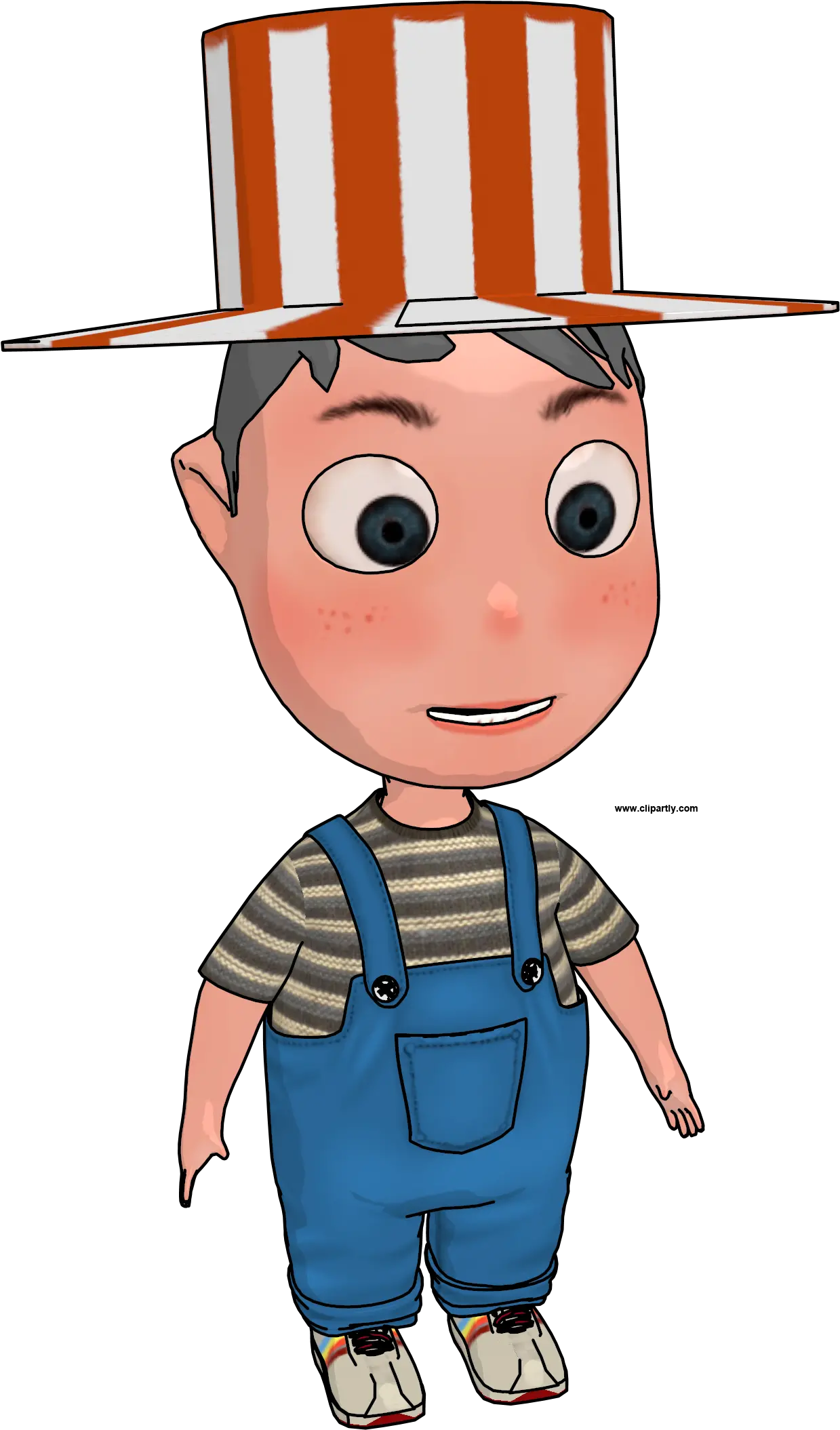  Cartoon Boy With Hat Clipart Png Costume Hat Hat Clipart Png