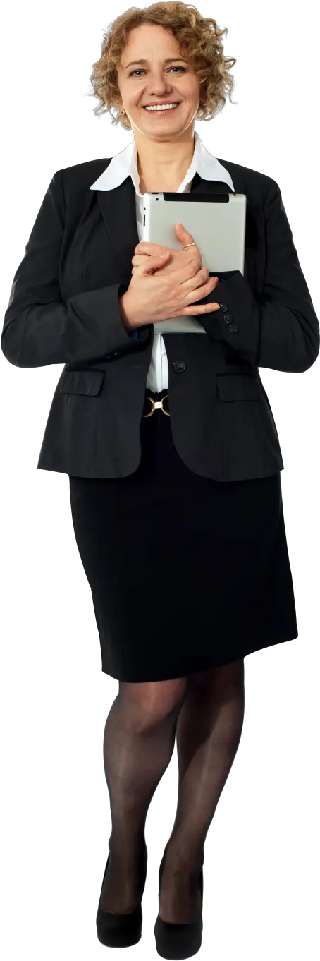  Women In Suit Png Image Connected Friends Suit Png