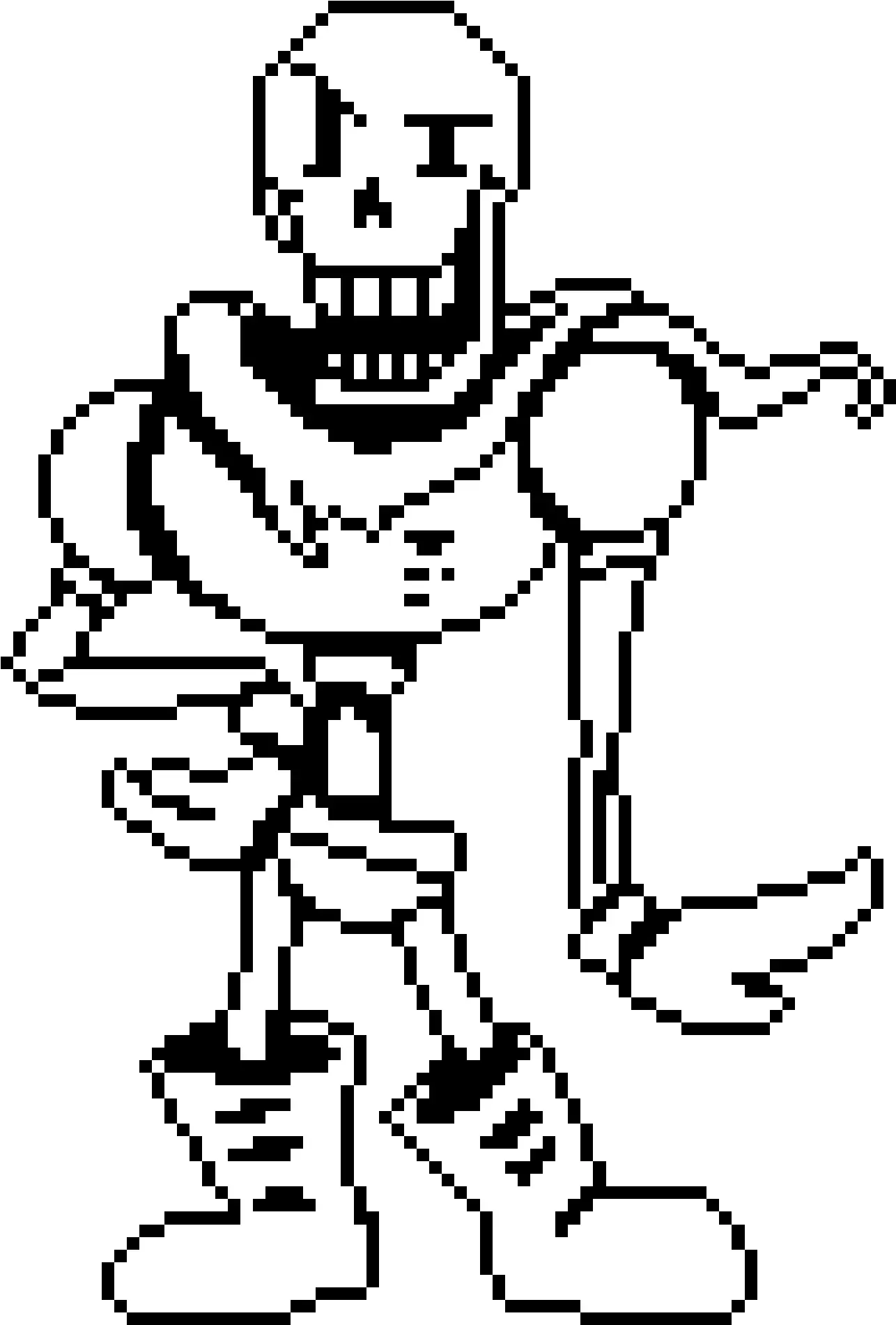  Papyrus Png 2 Image Undertale Papyrus Sprite Png Papyrus Png