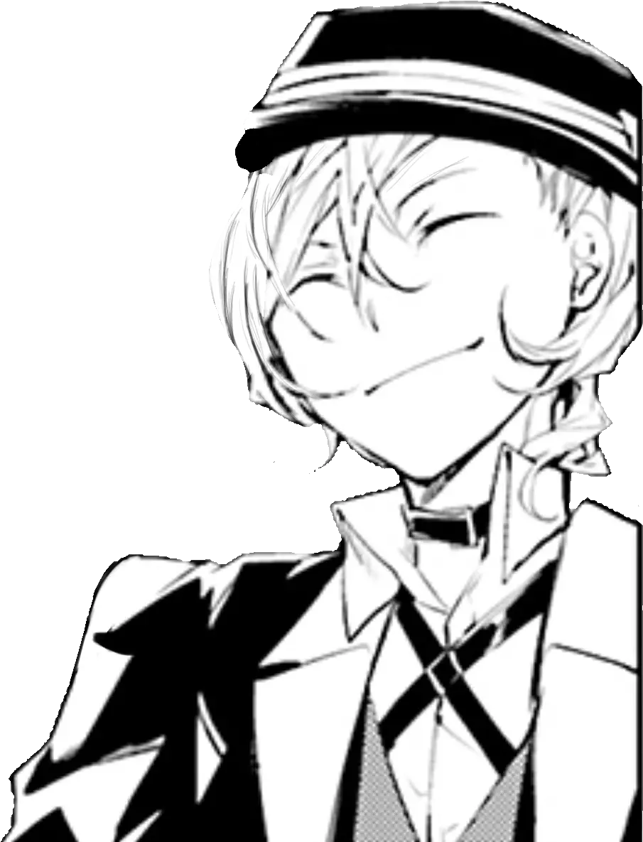  Chuuya Nakaharachuuya Bungostraydogs Sticker By Fantadesu Png Manga Icon Tumblr