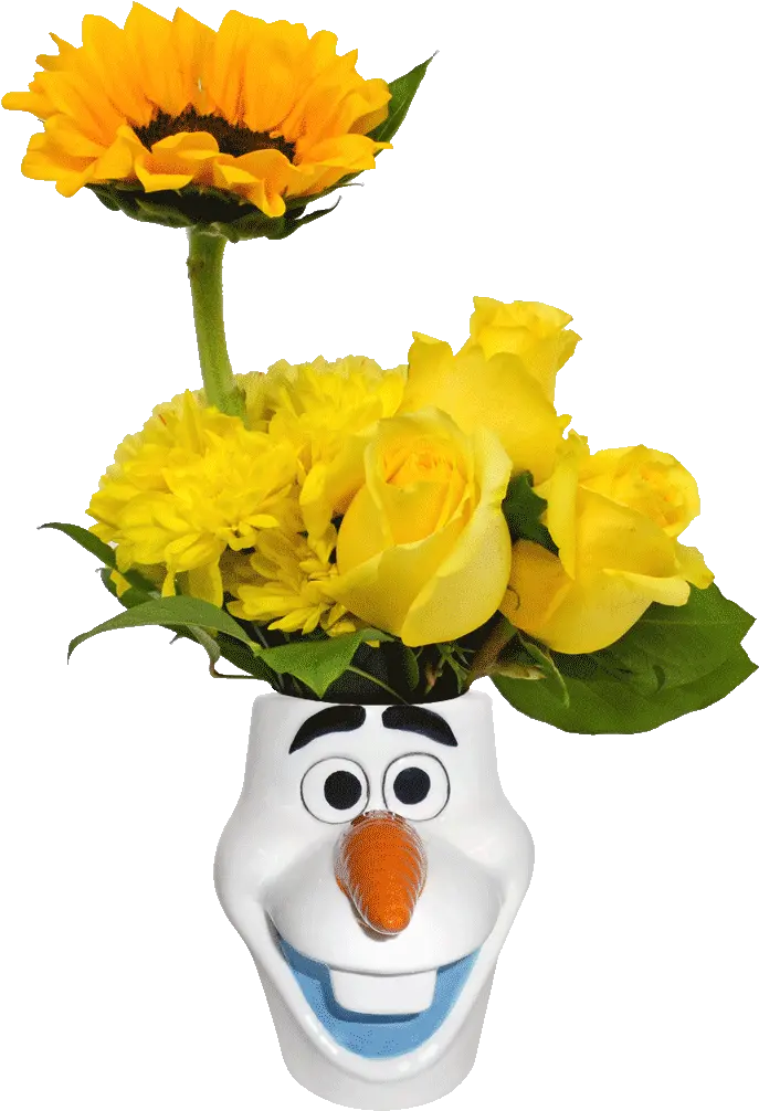  Olafu0027s Day In The Sun Arreglo Floral De Olaf Png Olaf Transparent