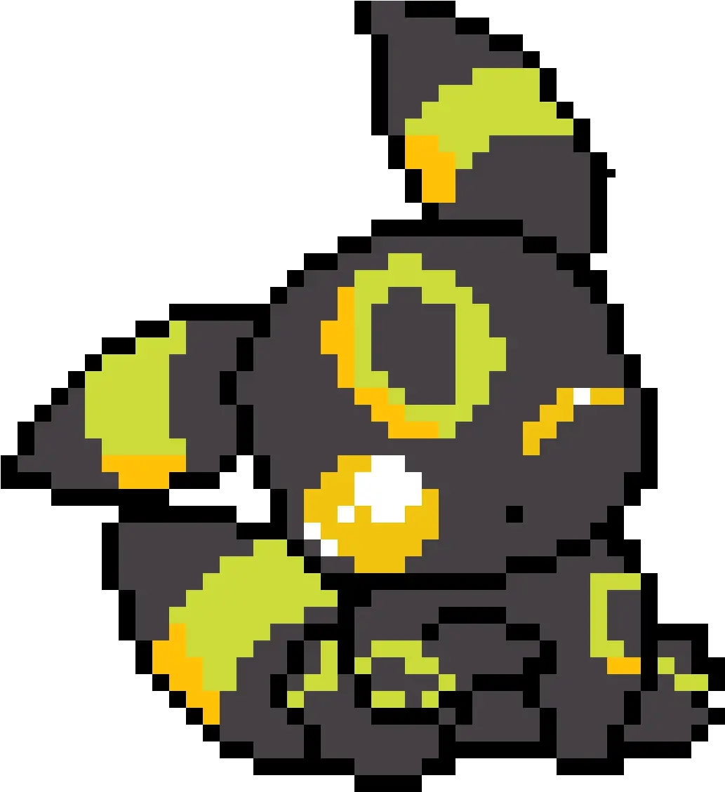  Angry Pikachu Png Pixel Art Minecraft Umbreon Umbreon Png