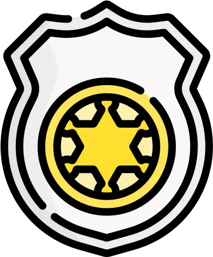  Sheriff Badge Free Security Icons Police Logo Background Black Png Sheriff Icon