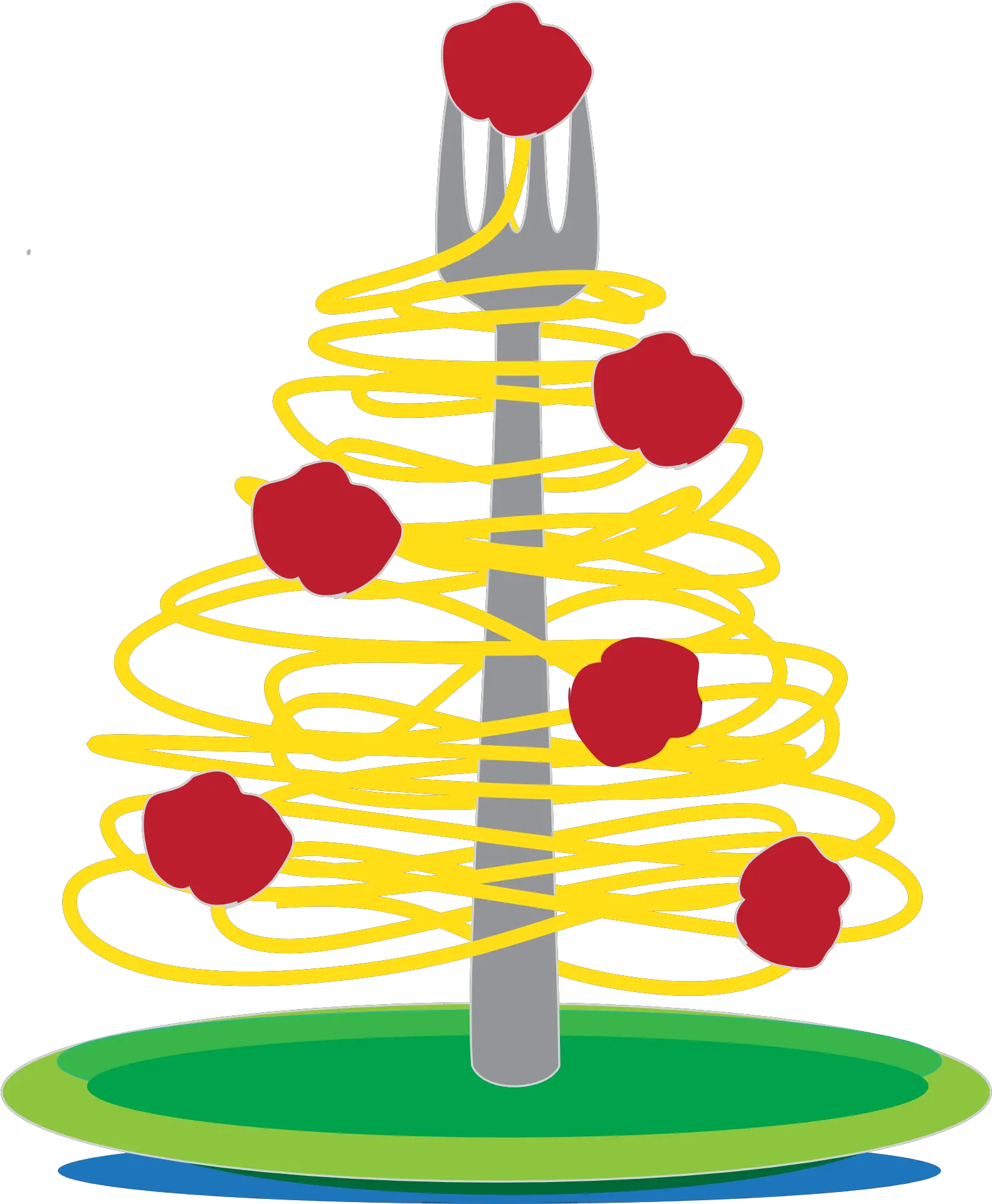  Spaghetti In The Form Of A Christmas Tree Christmas Spaghetti Clipart Png Spaghetti Transparent Background