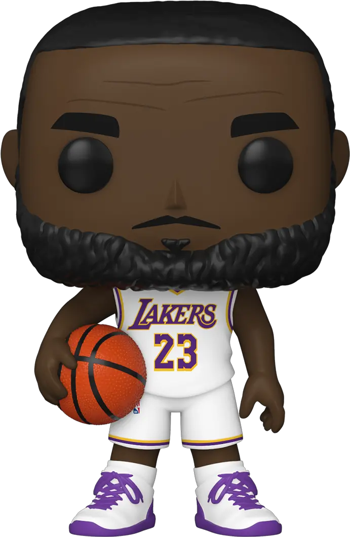  La Lakers Jerseys Lebron James Funko Pop Png Lakers Icon Jersey