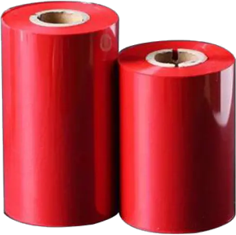  Zl600r Red Color Resin Thermal Transfer Ribbon Red Textile Thermal Transfer Ribbon Png Transparent Ribbons