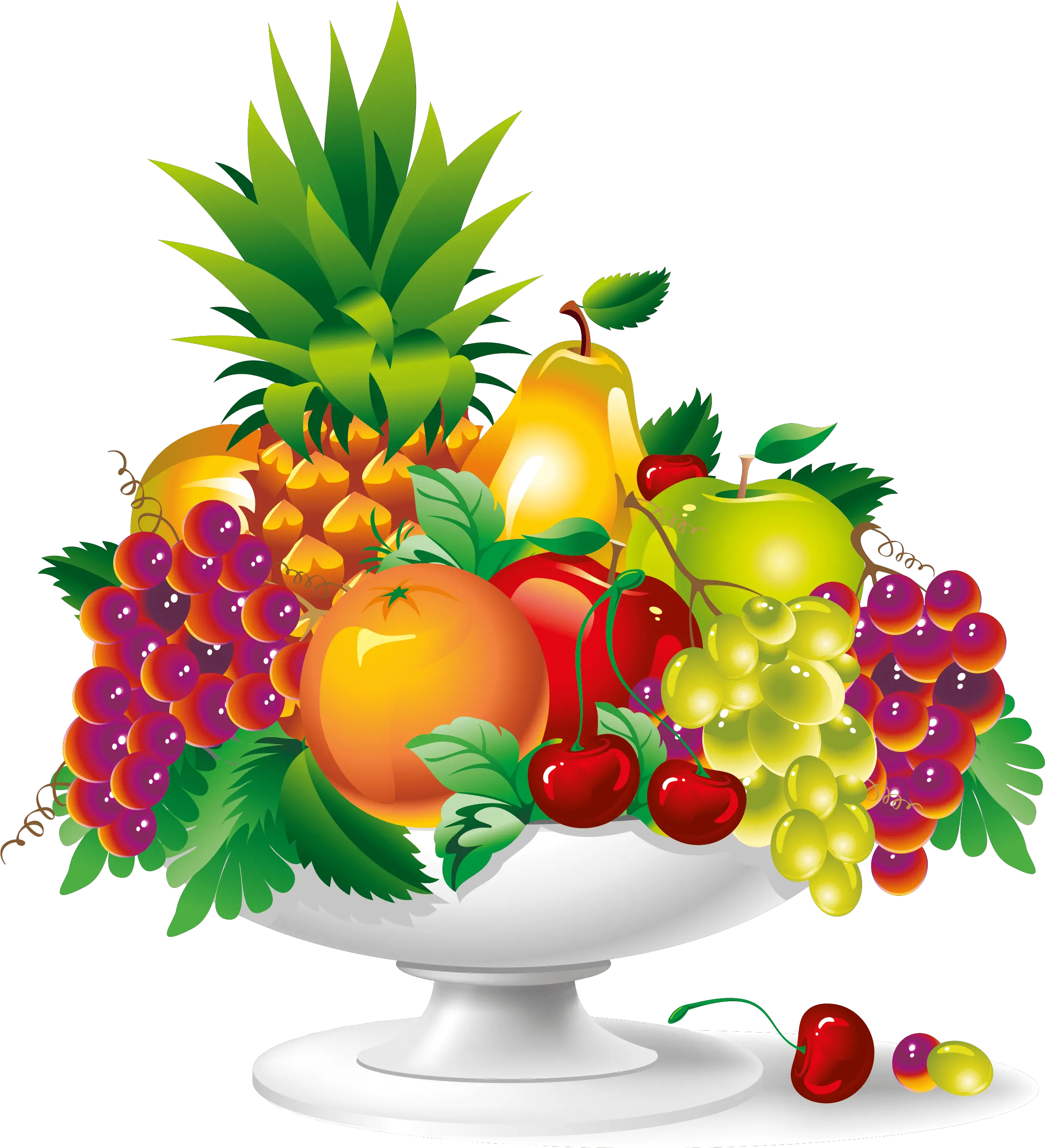  Fruit Plate Vector Art Download Fruits Clipart Transparent Png Plate Png