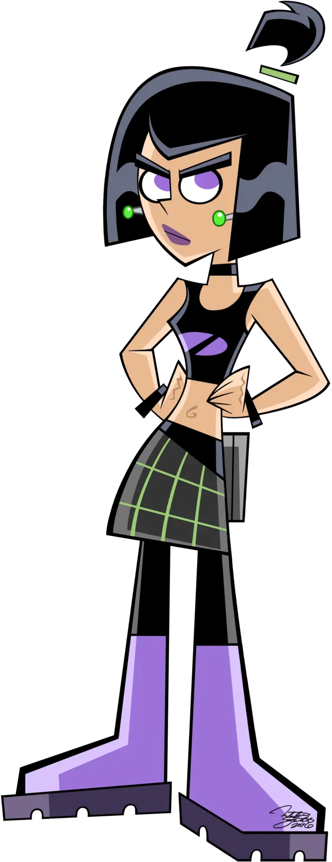  The Re Danny Phantom Character Sam Png Danny Phantom Png