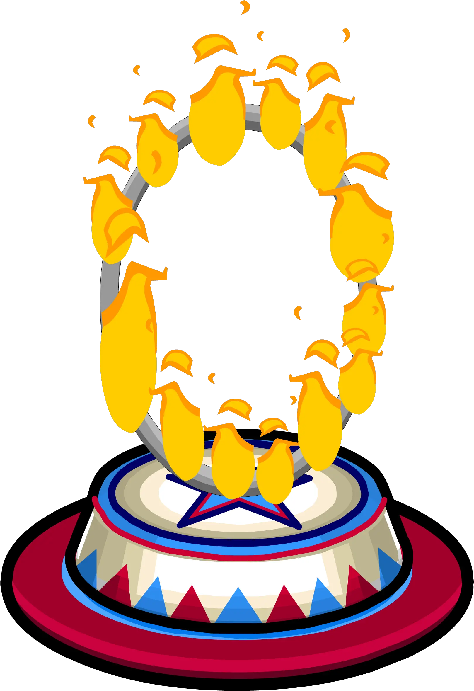  Fire Club Penguin Png Ring Of Fire Png