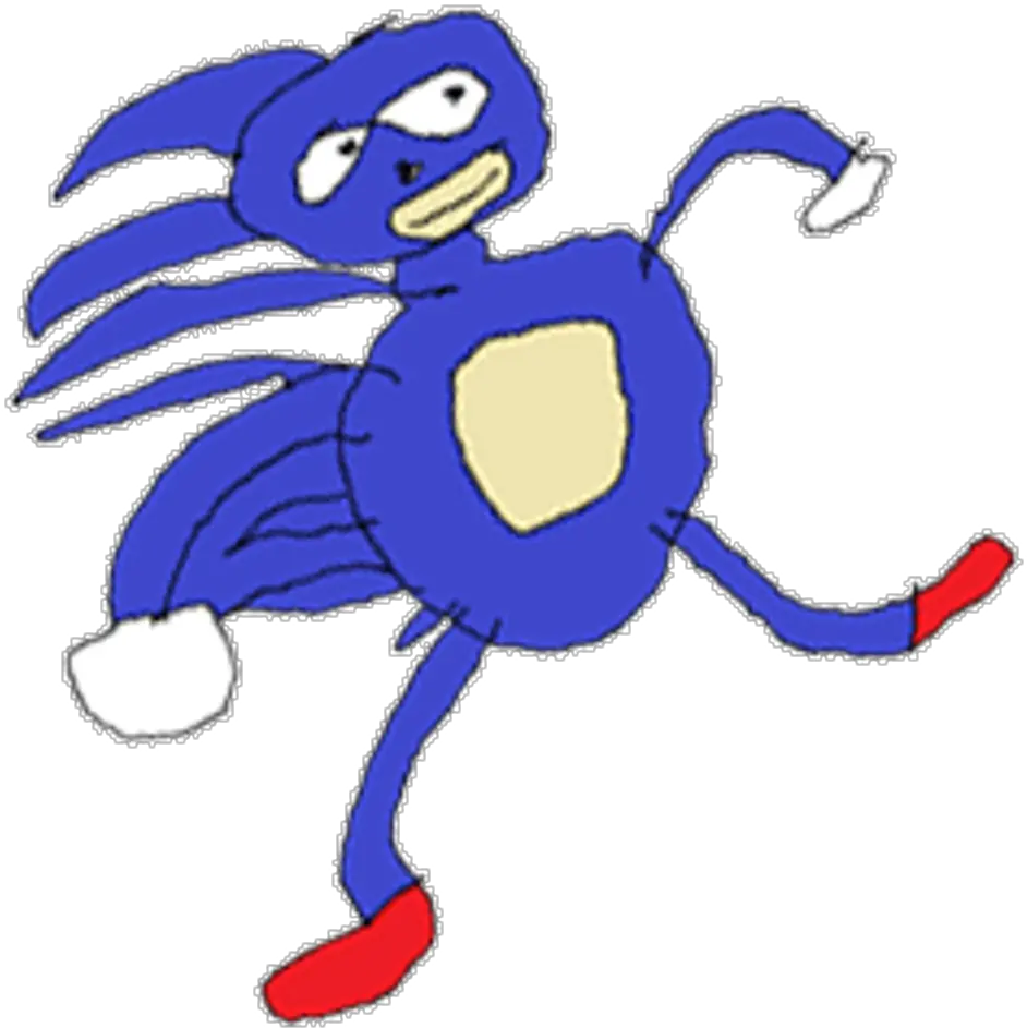  Sanic Sticker Transparent Sanic Png Sanic Transparent