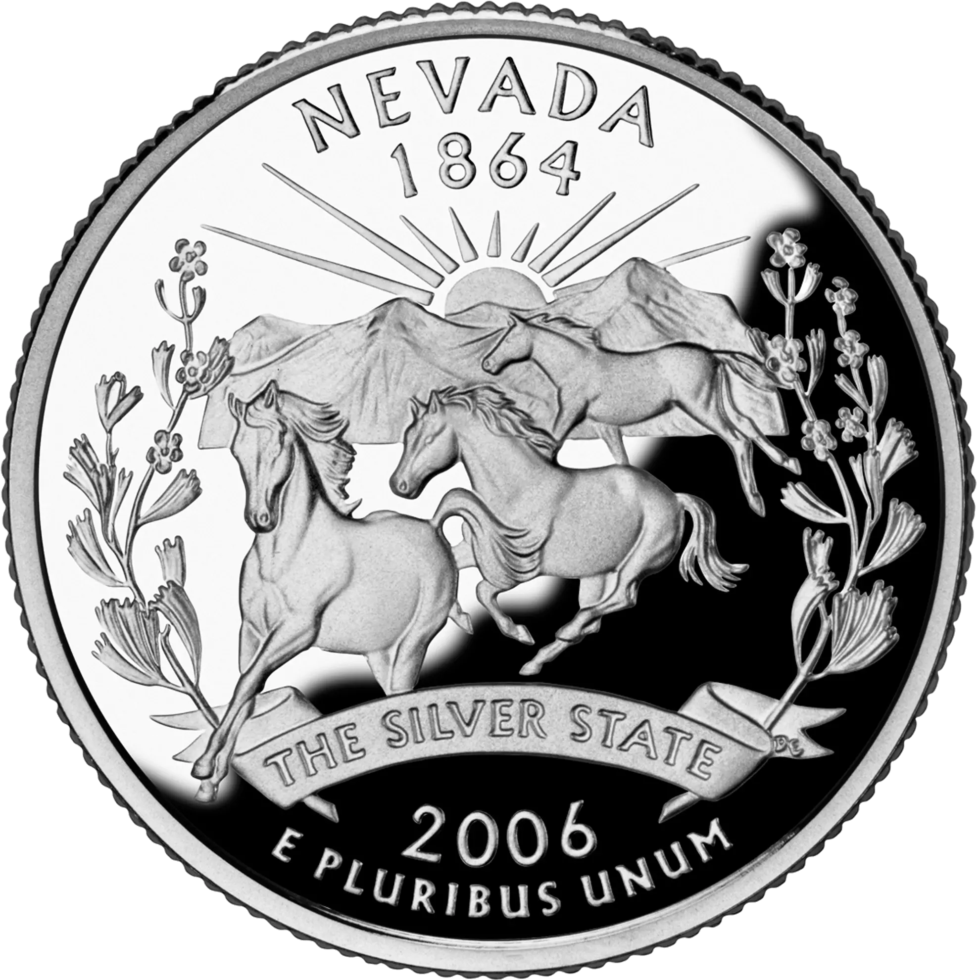  2006 Nv Proof California State Quarter Png Quarter Png