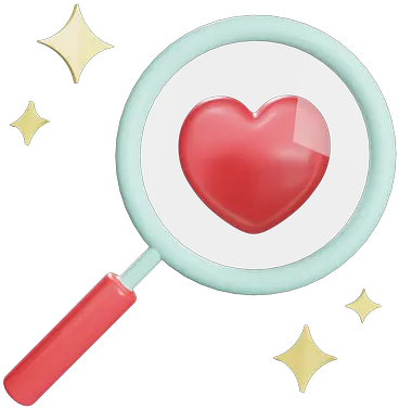  Magnifying Glass Icon Download In Colored Outline Style Girly Png Search Magnifying Glass Icon