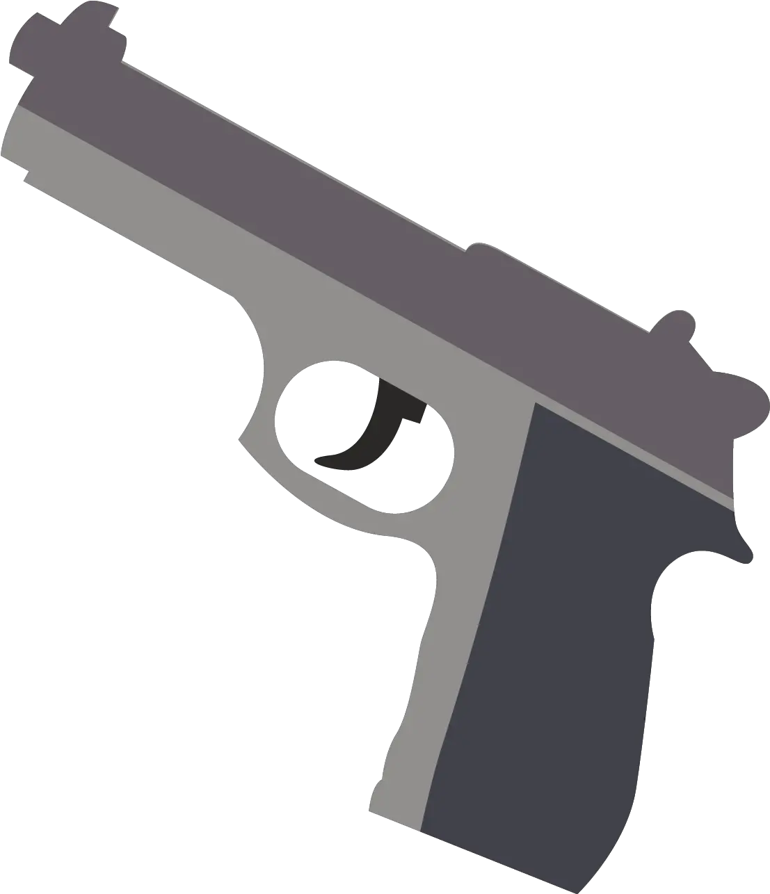  Pistol Model Vector Png Download Gun Vector Free Png Pistol Png