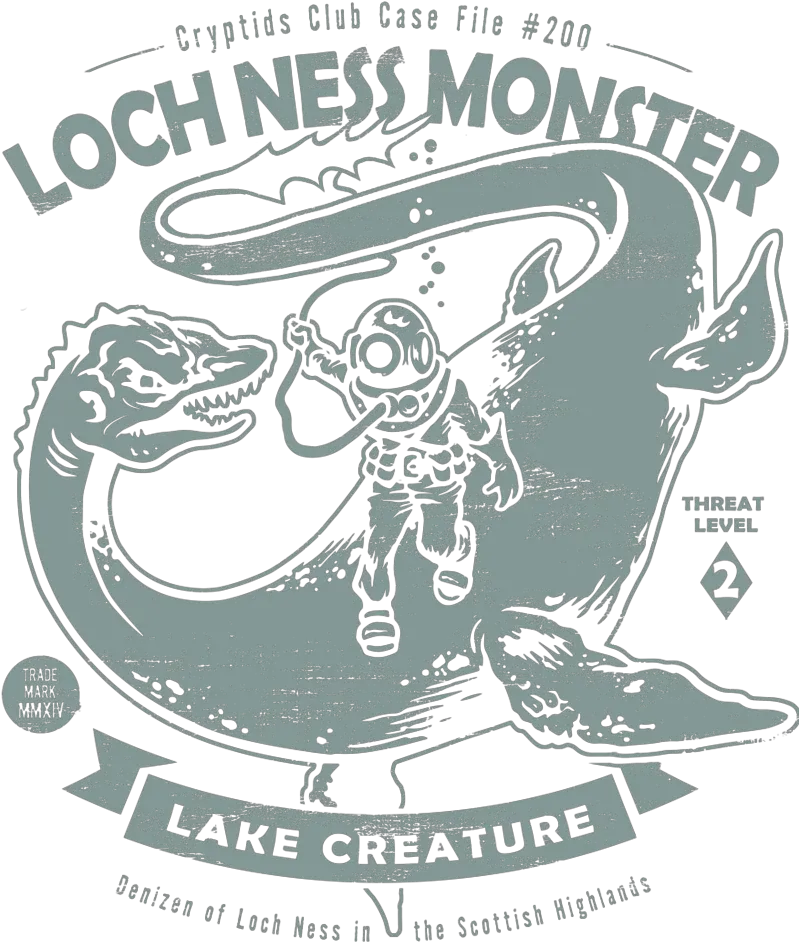  Loch Ness Monster Png Illustration Transparent Cartoon Illustration Ness Png