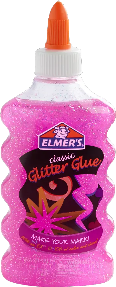  Download Adhesivo Elmers Glitter Glue 117 Ml Elmers Pink Glitter Glue Png Glue Png