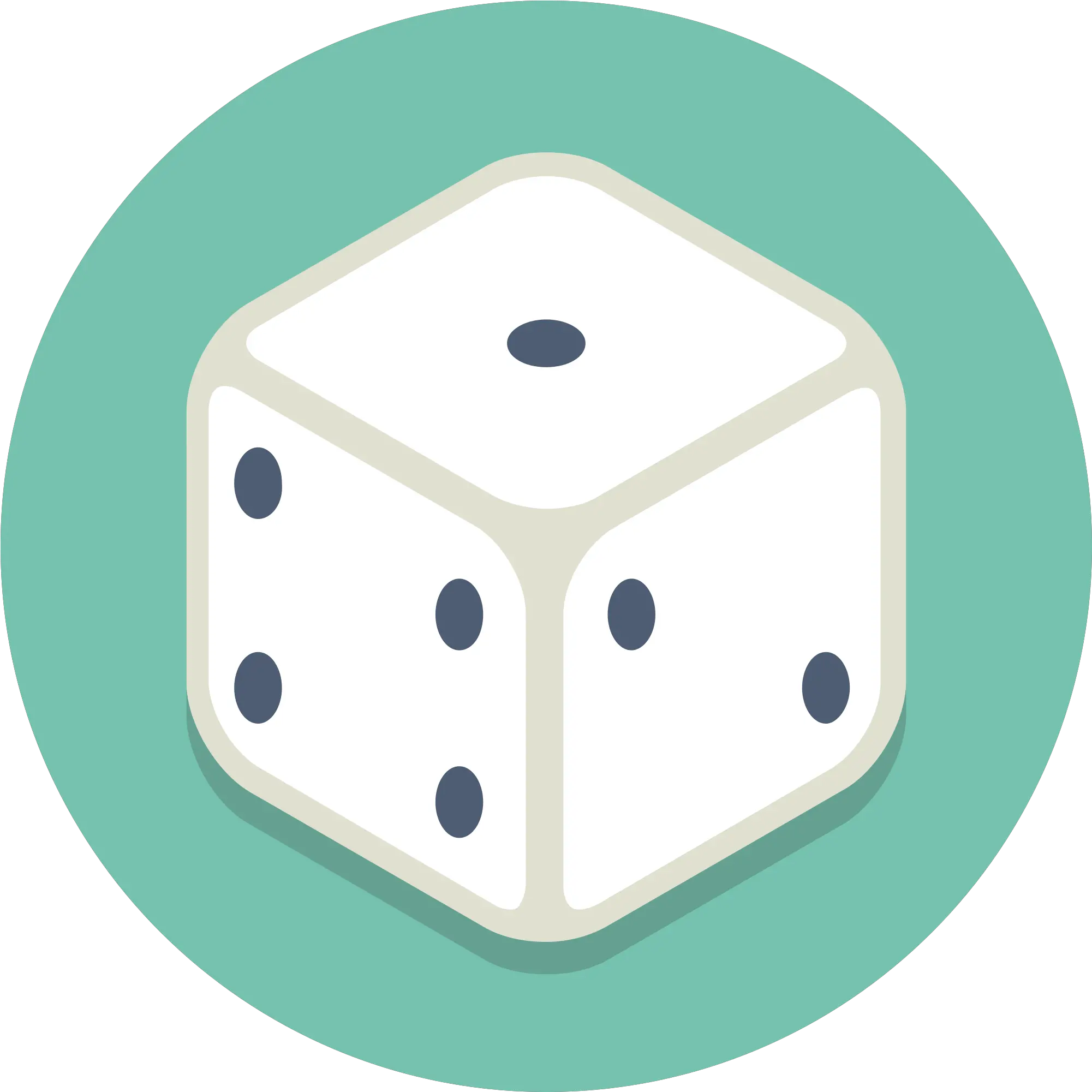  Download Open Board Game Icon Circle Png Dice Png