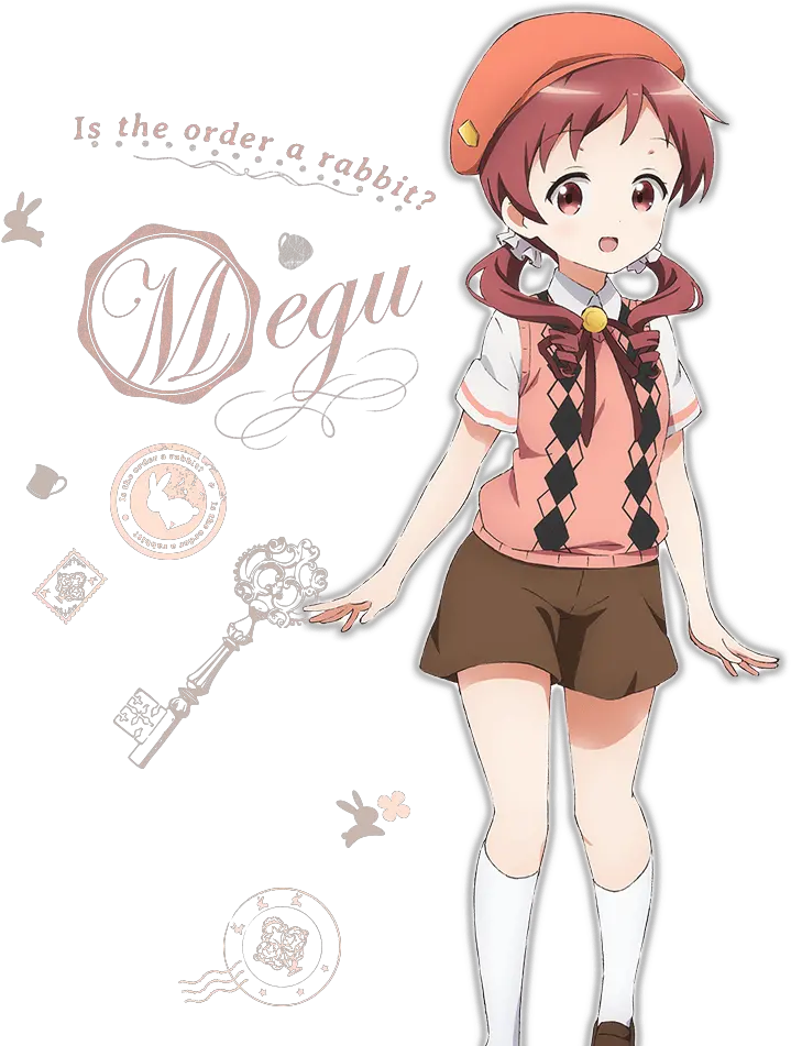  Natsu Megumi Gochuumon Wa Usagi Desu Ka Zerochan Anime Girly Png Natsu Transparent